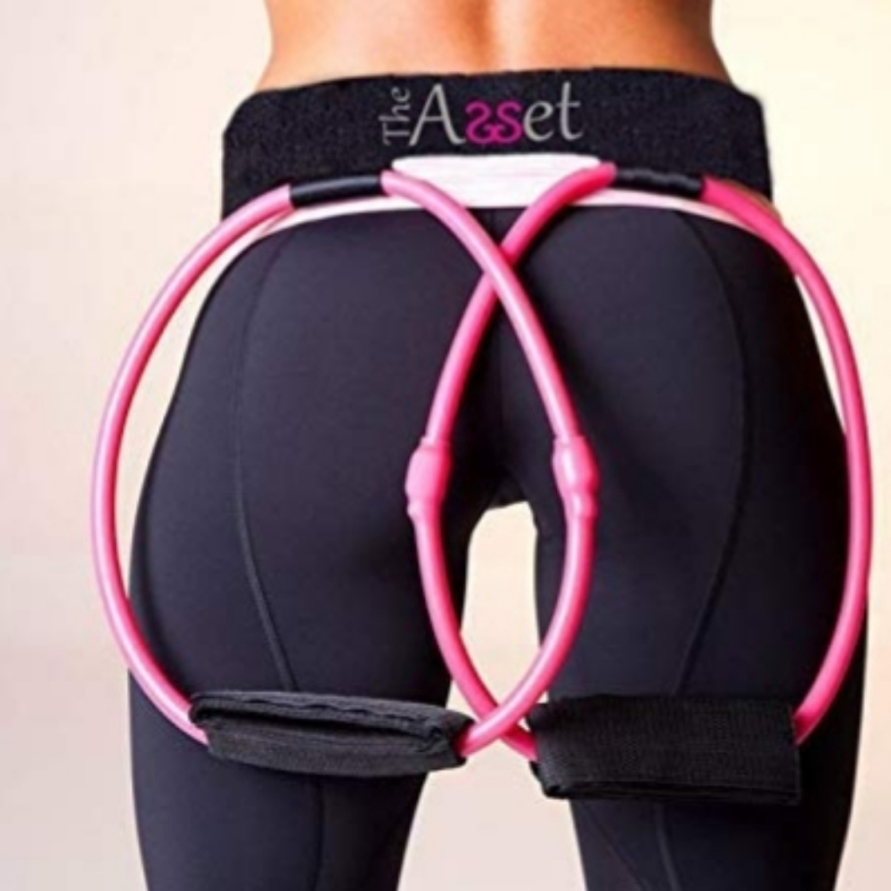 Glute & full body resistance belt training.